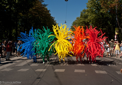 Regenbogenparade 2012